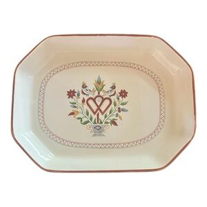 Vintage American Scenic by Raintree 10x13 Baker Casserole Dish